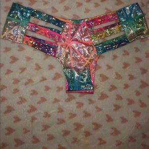 hologram rainbow cutouts